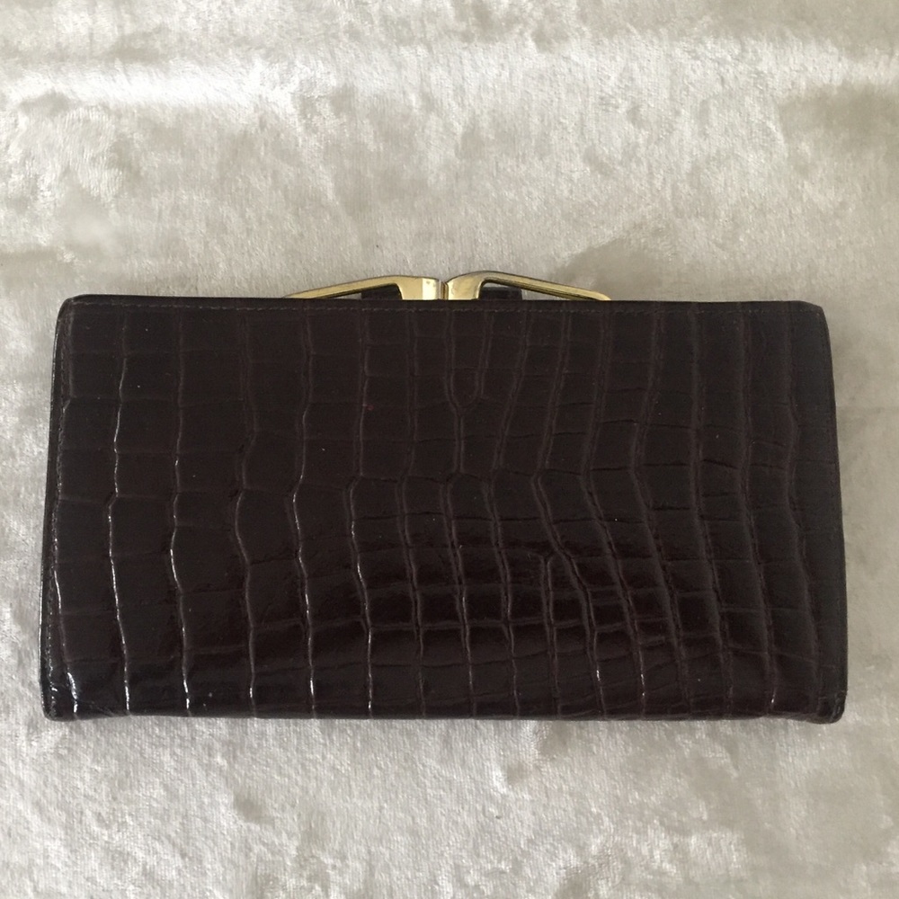Embossed Leather Wallet